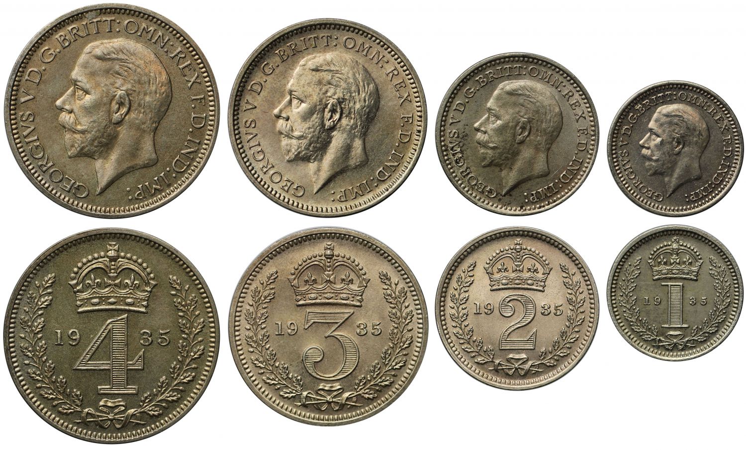 George V 1935 Maundy Set