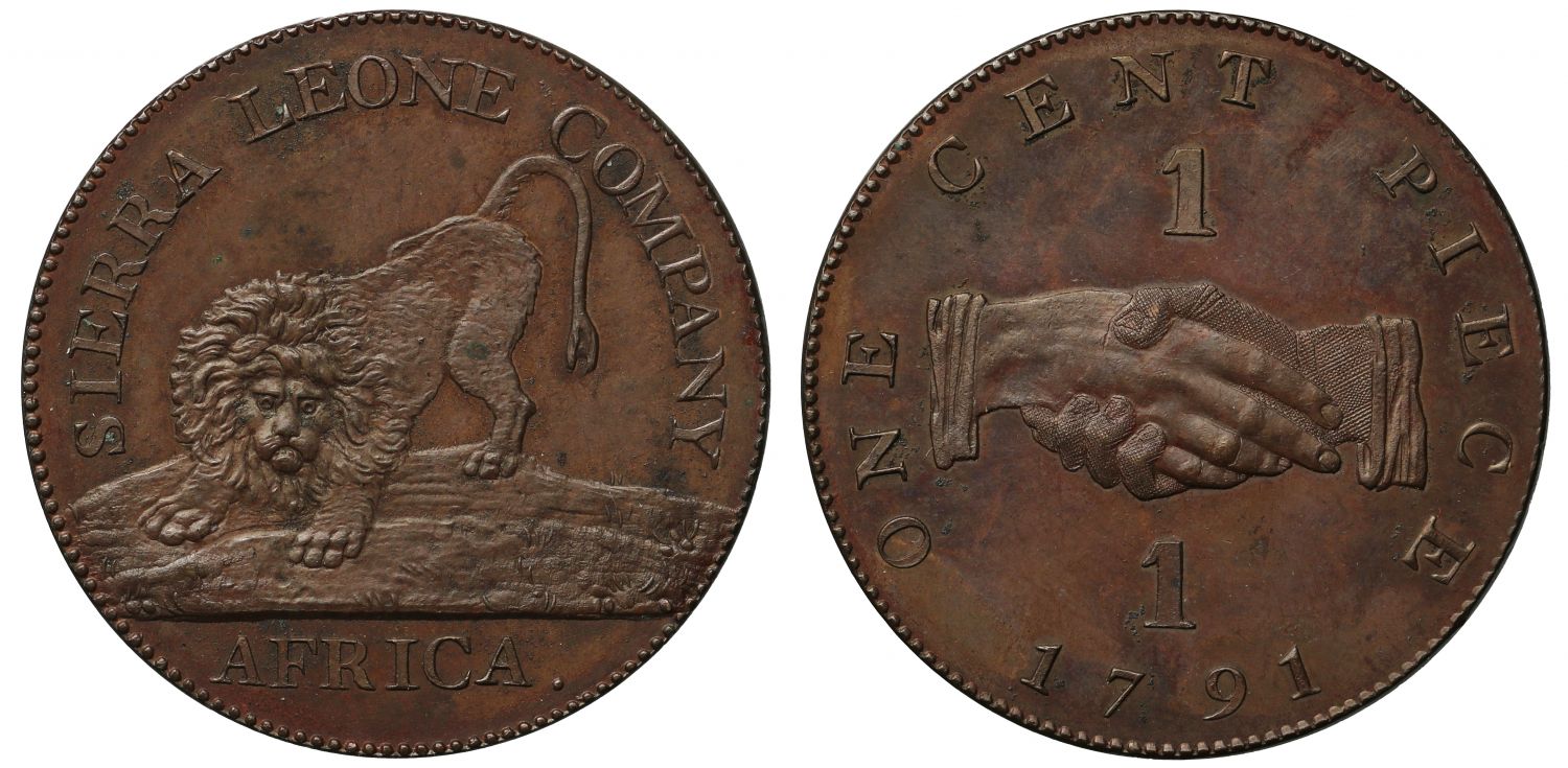 Sierra Leone, 1791 Proof Cent