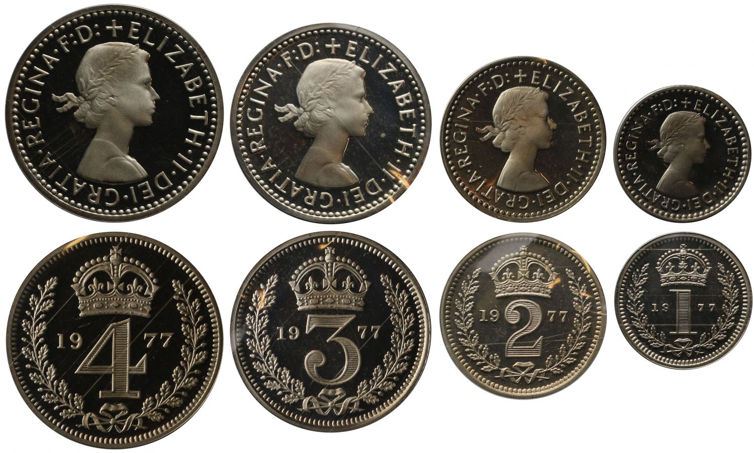 Elizabeth II 1977 Maundy Set