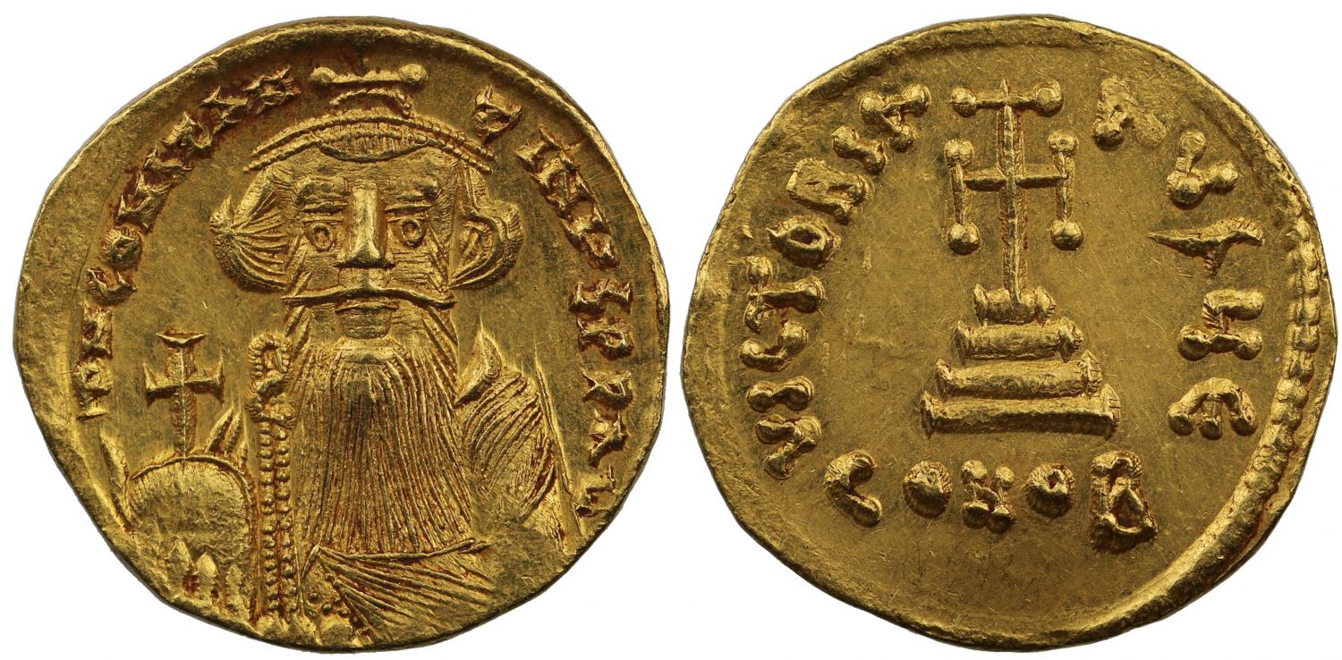 Constans II, Gold Solidus