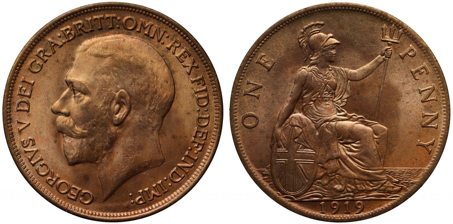 George V 1919 Penny