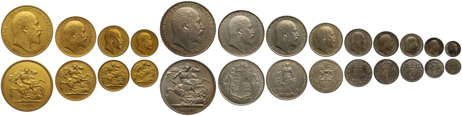Edward VII 1902 Matt Proof Set