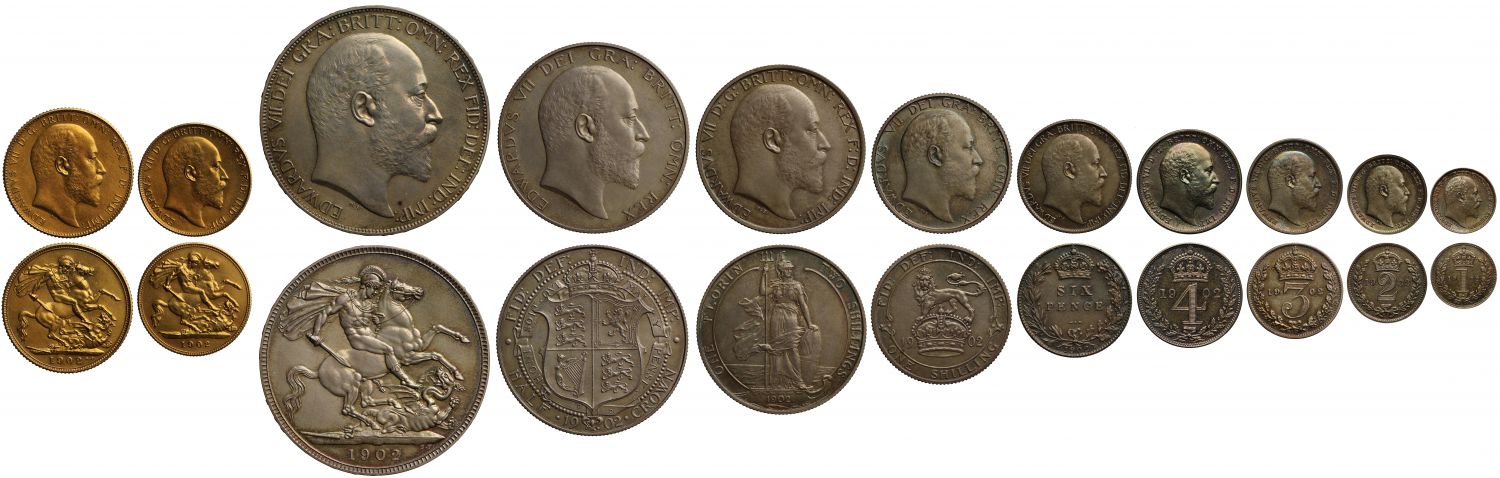 Edward VII 1902 Matt Proof Set