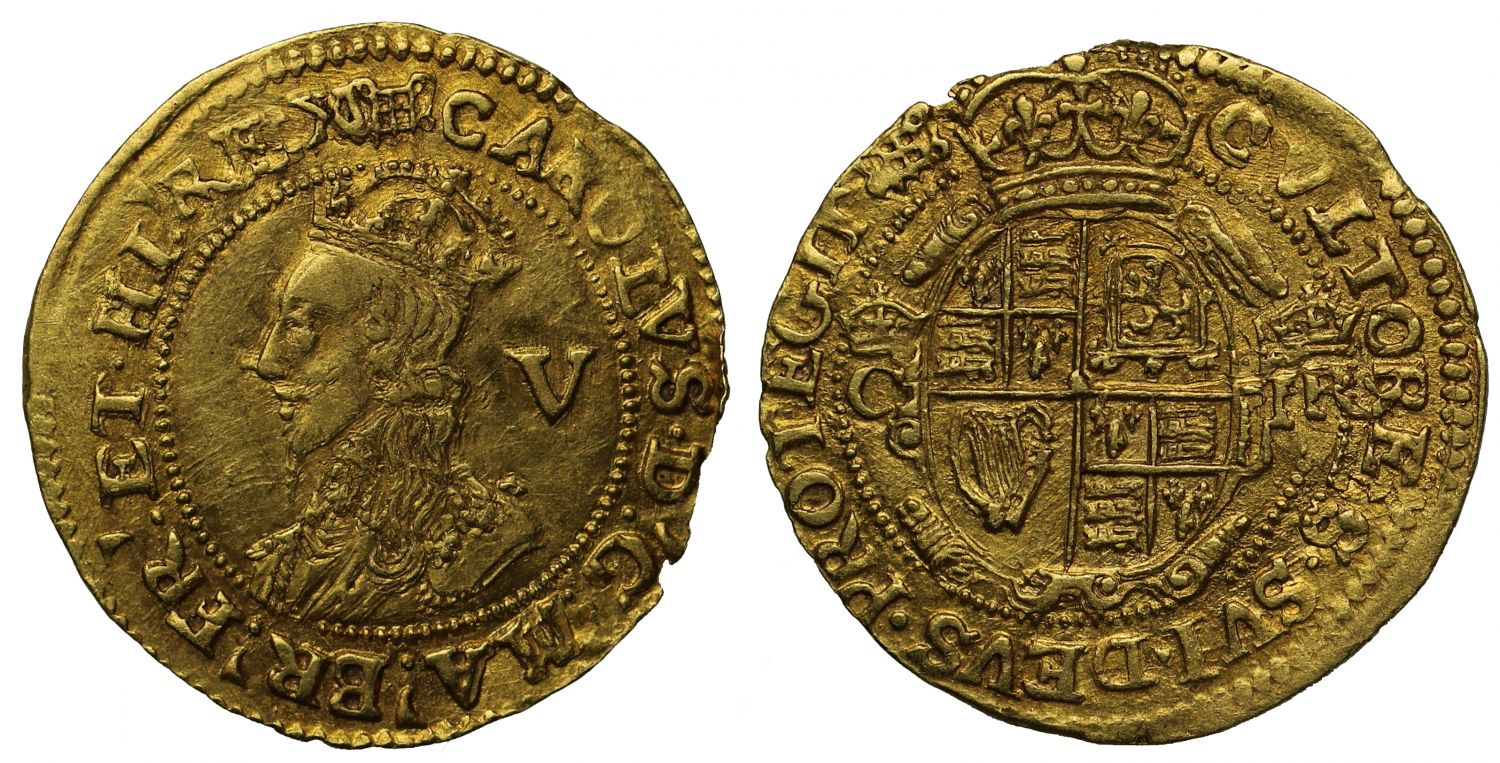 Charles I gold Crown
