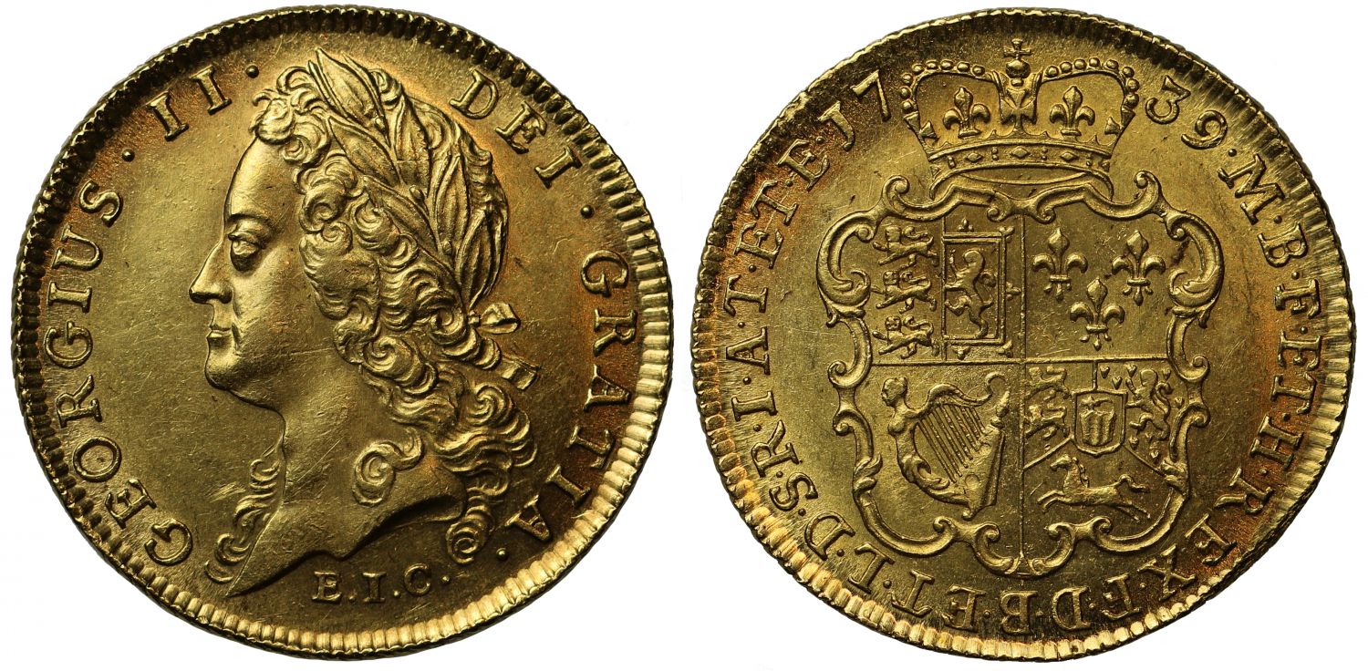 George II 1739 EIC Guinea