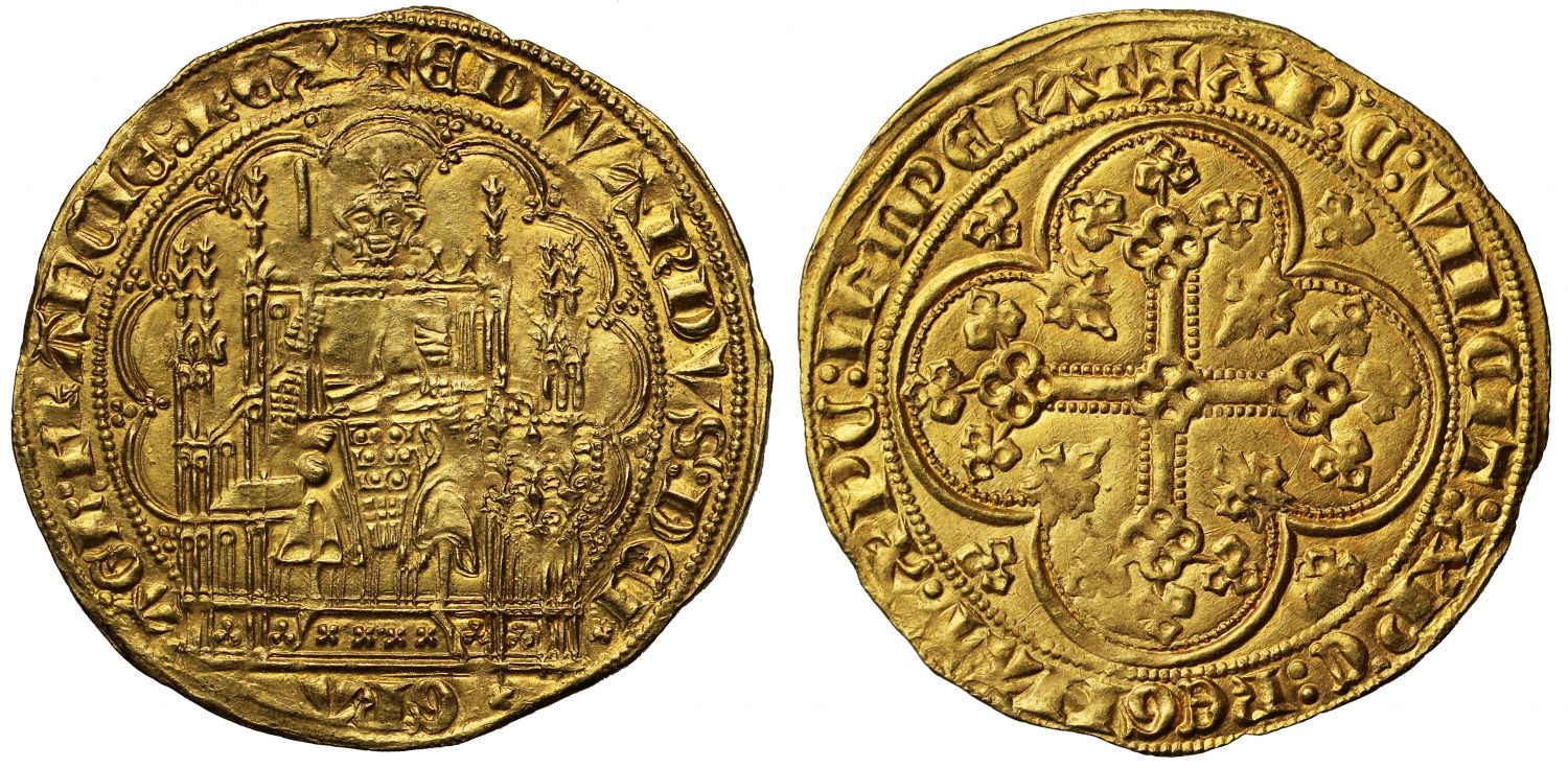 Edward III gold Ecu d'Or a la Chaise