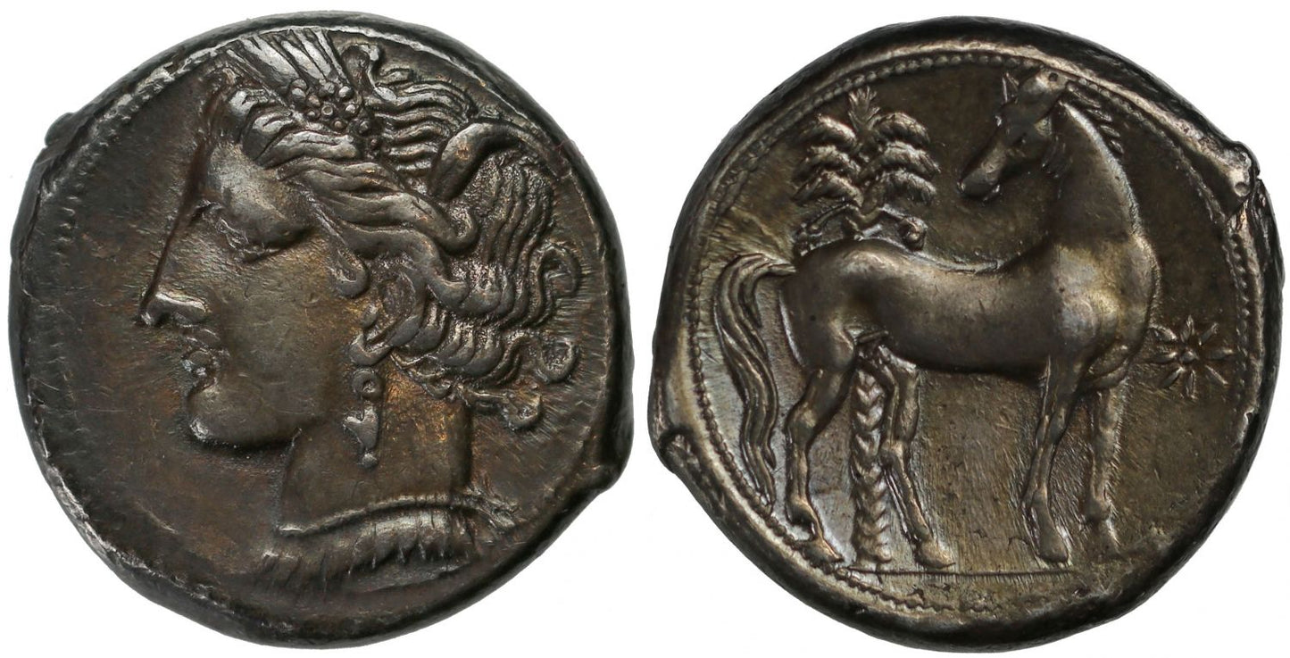 Zeugitana, Carthage, Silver Didrachm