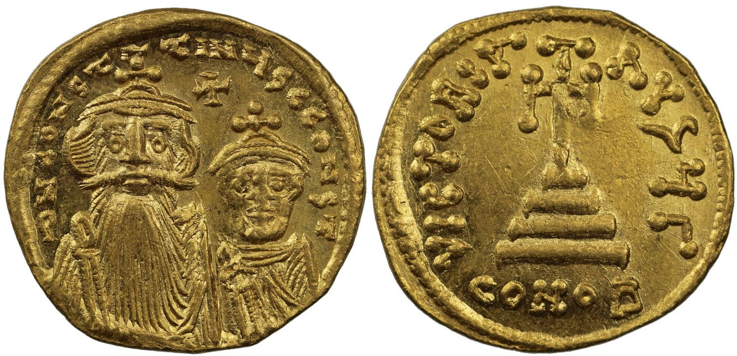 Constans II, Gold Solidus