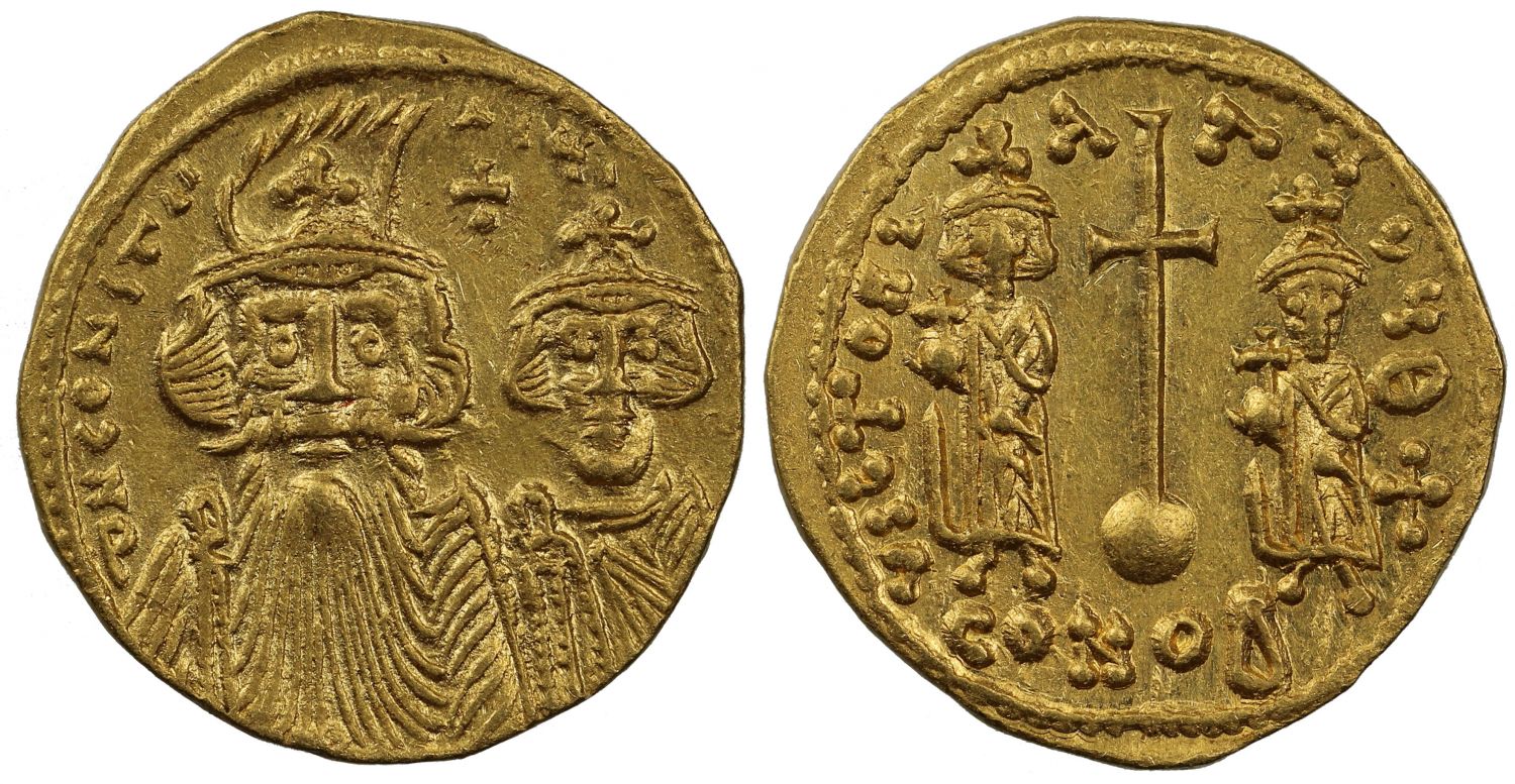 Constans II, Gold Solidus