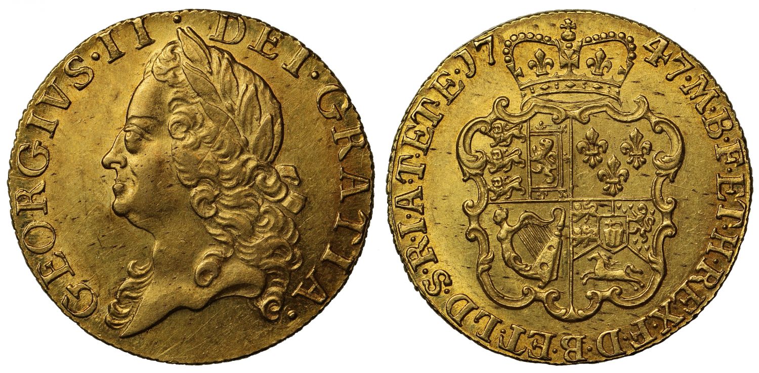 George II 1747 Guinea
