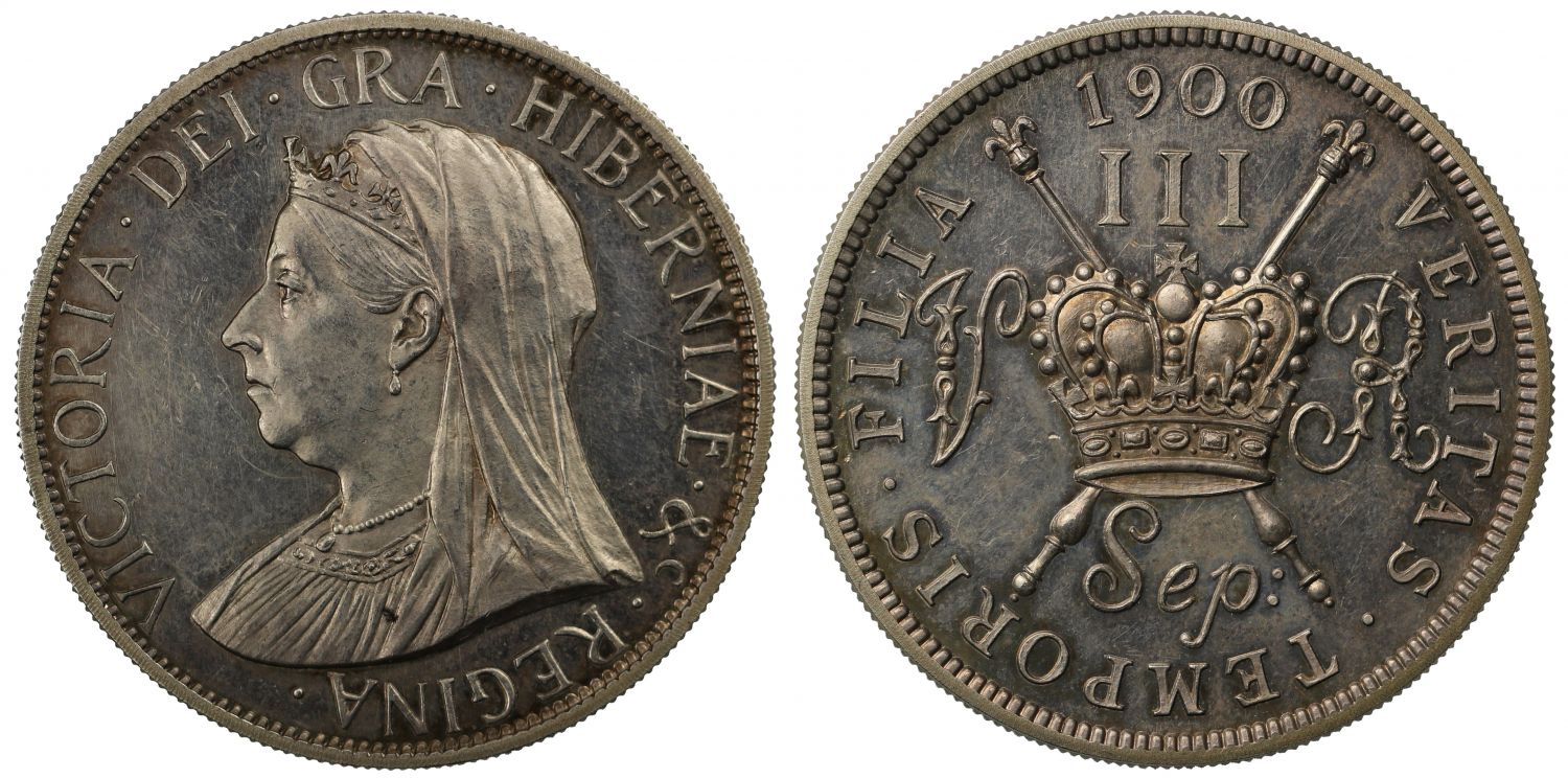 Ireland, Victoria 1900 Pattern Three Shillings PF61