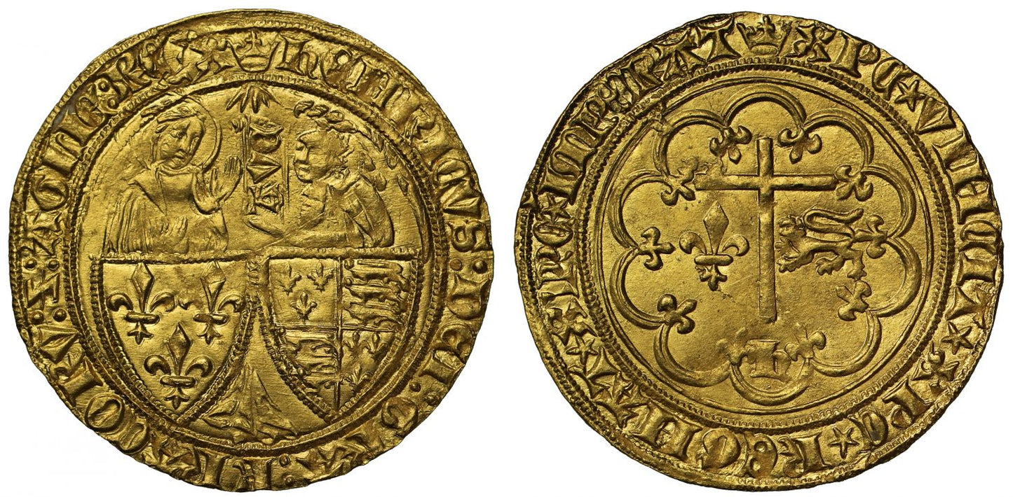 Anglo-Gallic, Henry VI Salut d'Or, Paris mint