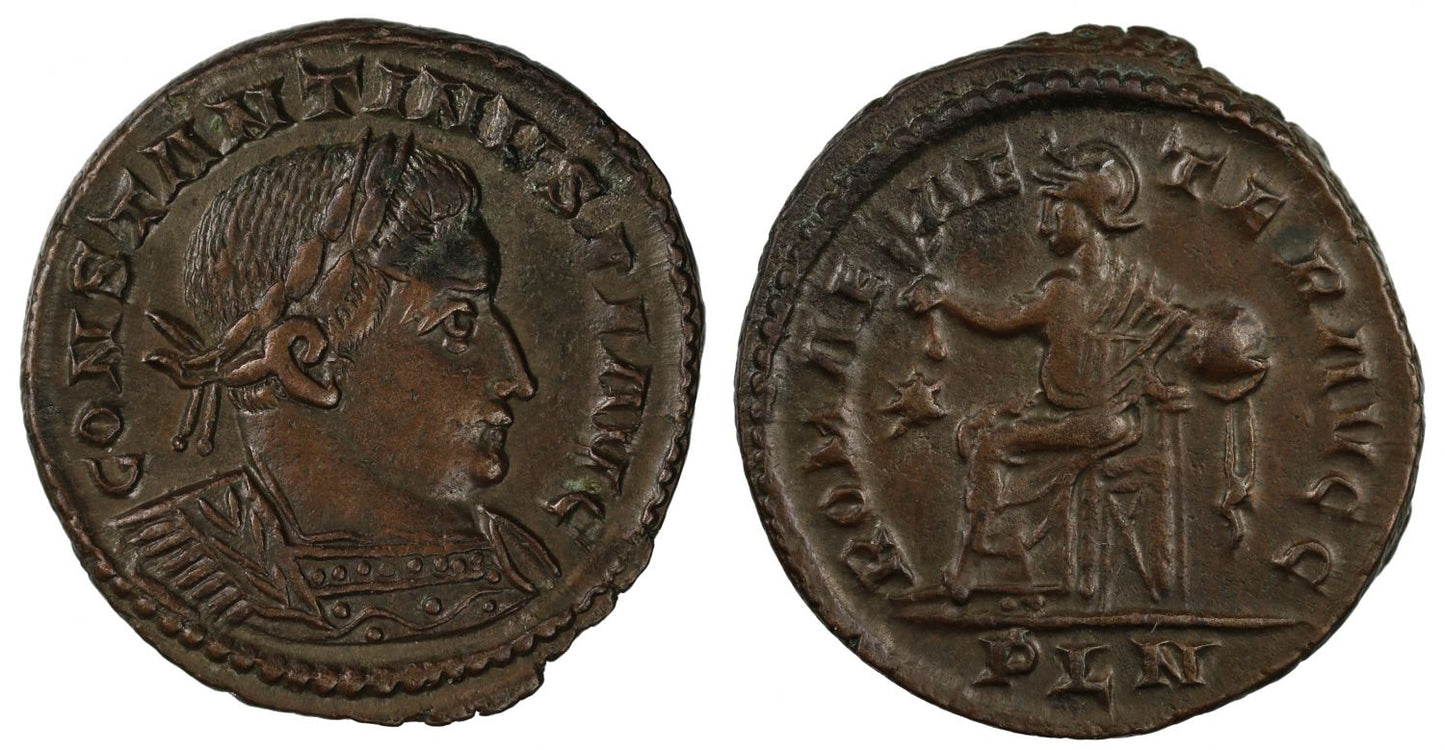 Constantine I, AE Follis, London