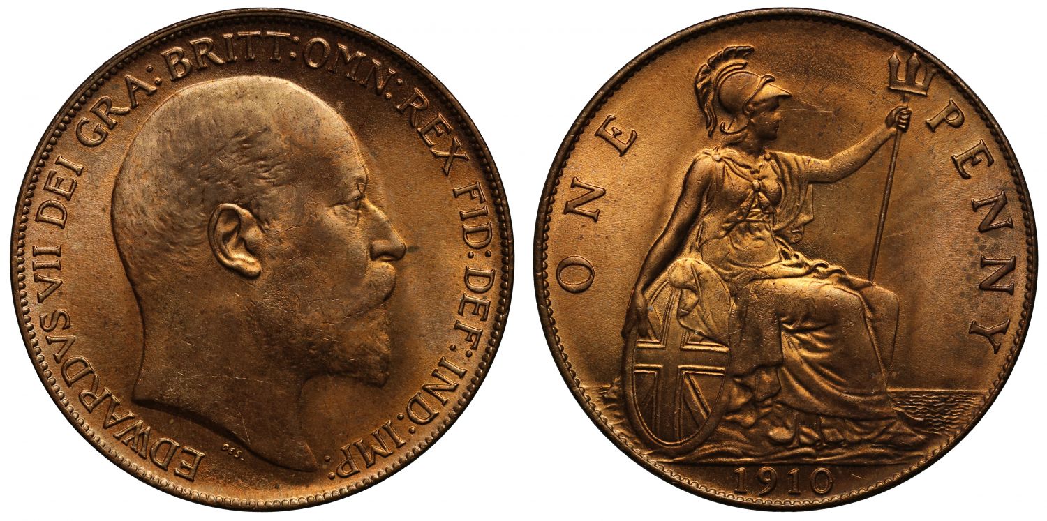 Edward VII 1910 Penny