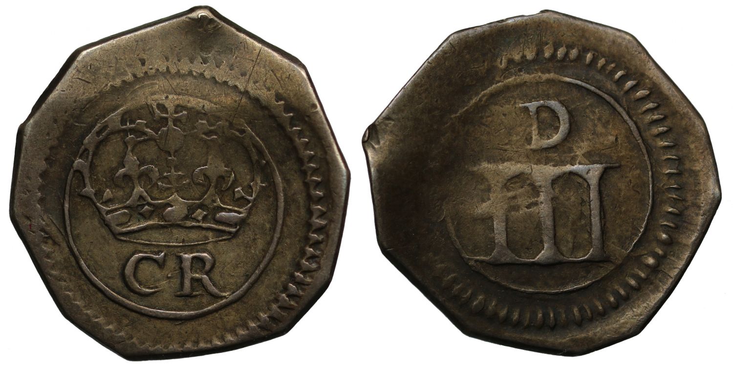 Ireland, Charles I Ormond Threepence