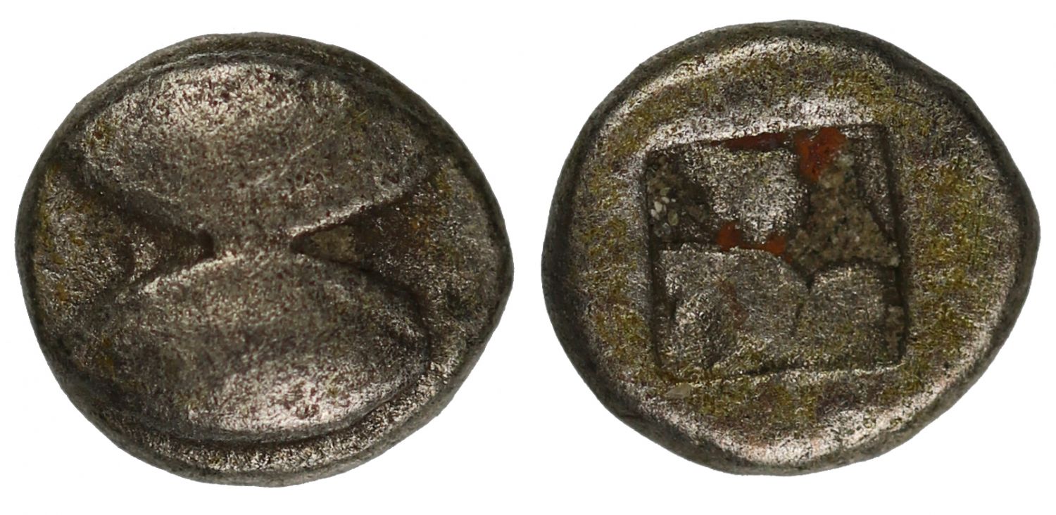 Lesbos, Billon 1/36th Stater