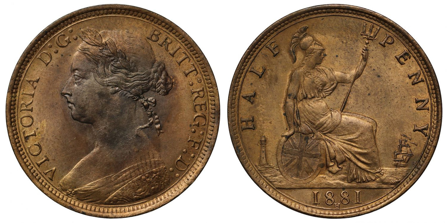 Victoria 1881H Halfpenny