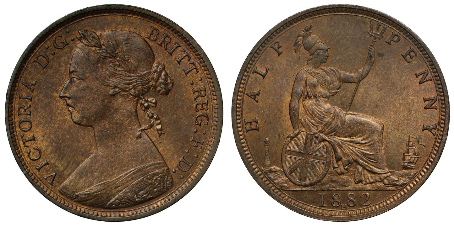 Victoria 1882H Halfpenny