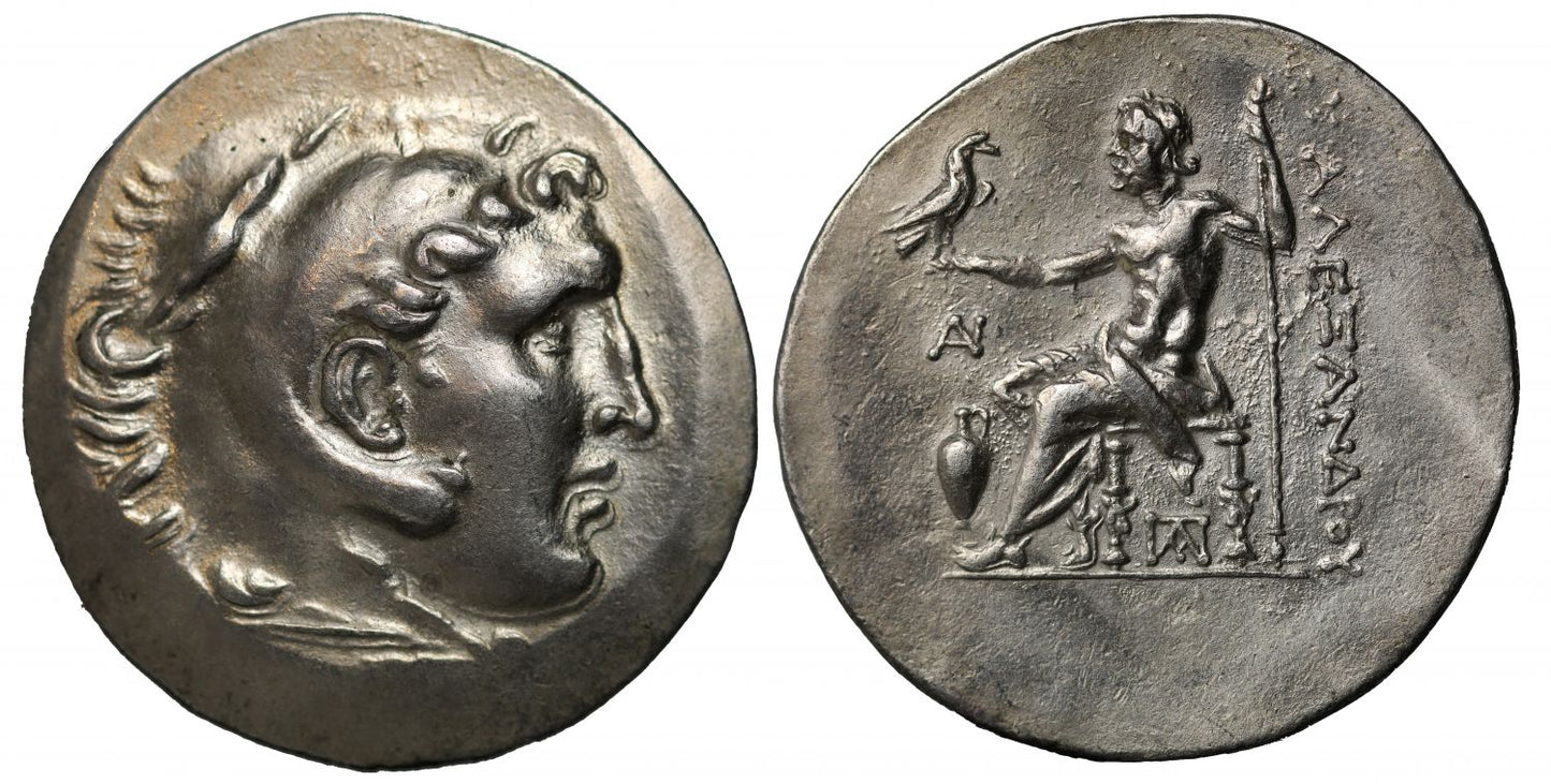 Kingdom of Macedon, Alexander III, Silver Tetradrachm