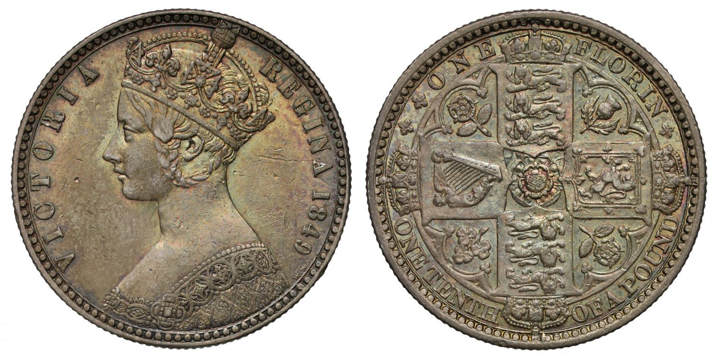 Victoria 1849 Florin