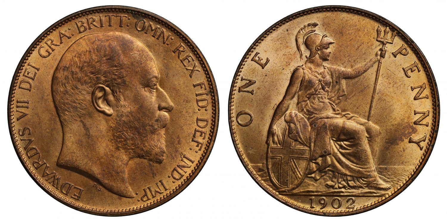 Edward VII 1902 high tide Penny