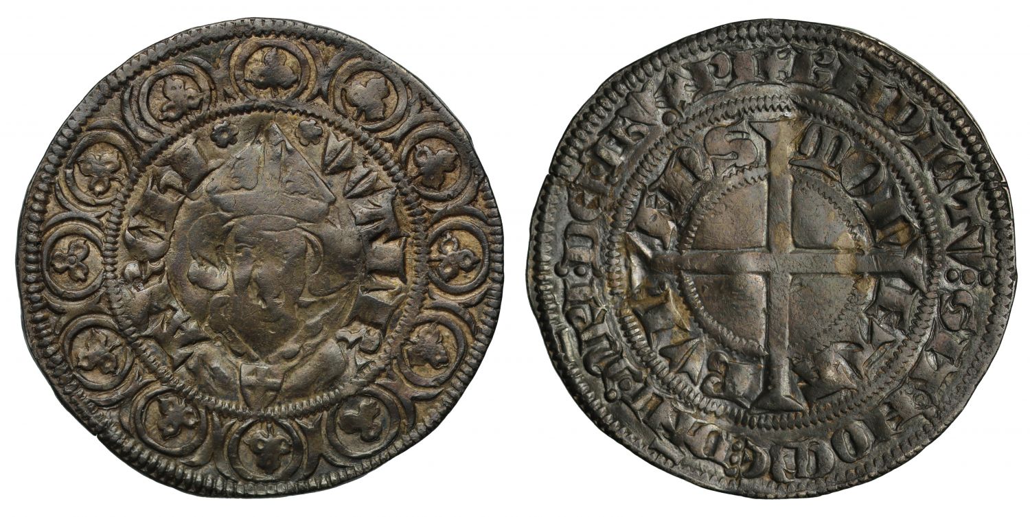 Germany, Cologne, Walram von Julich silver Cassius Gros