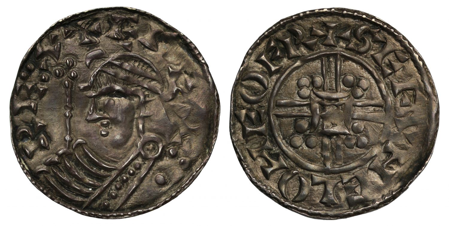 Edward the Confessor Penny York, trefoil quadrilateral type