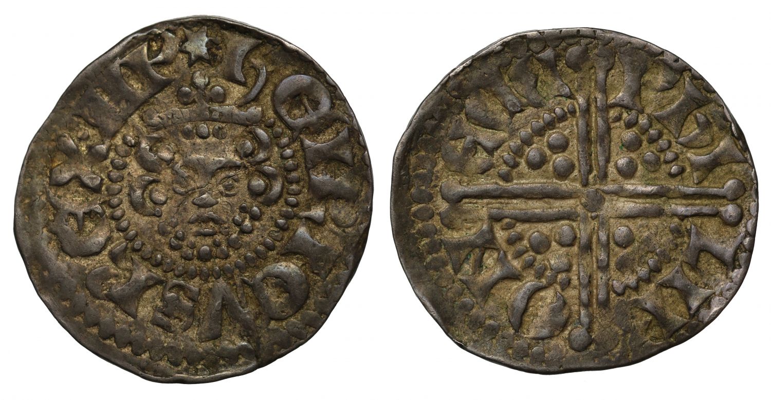 Henry III voided long cross Penny, Exeter class 3b