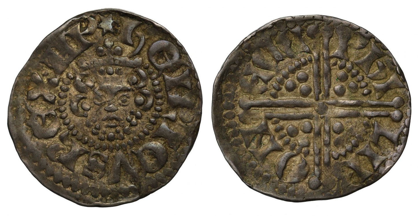 Henry III voided long cross Penny, Exeter class 3b