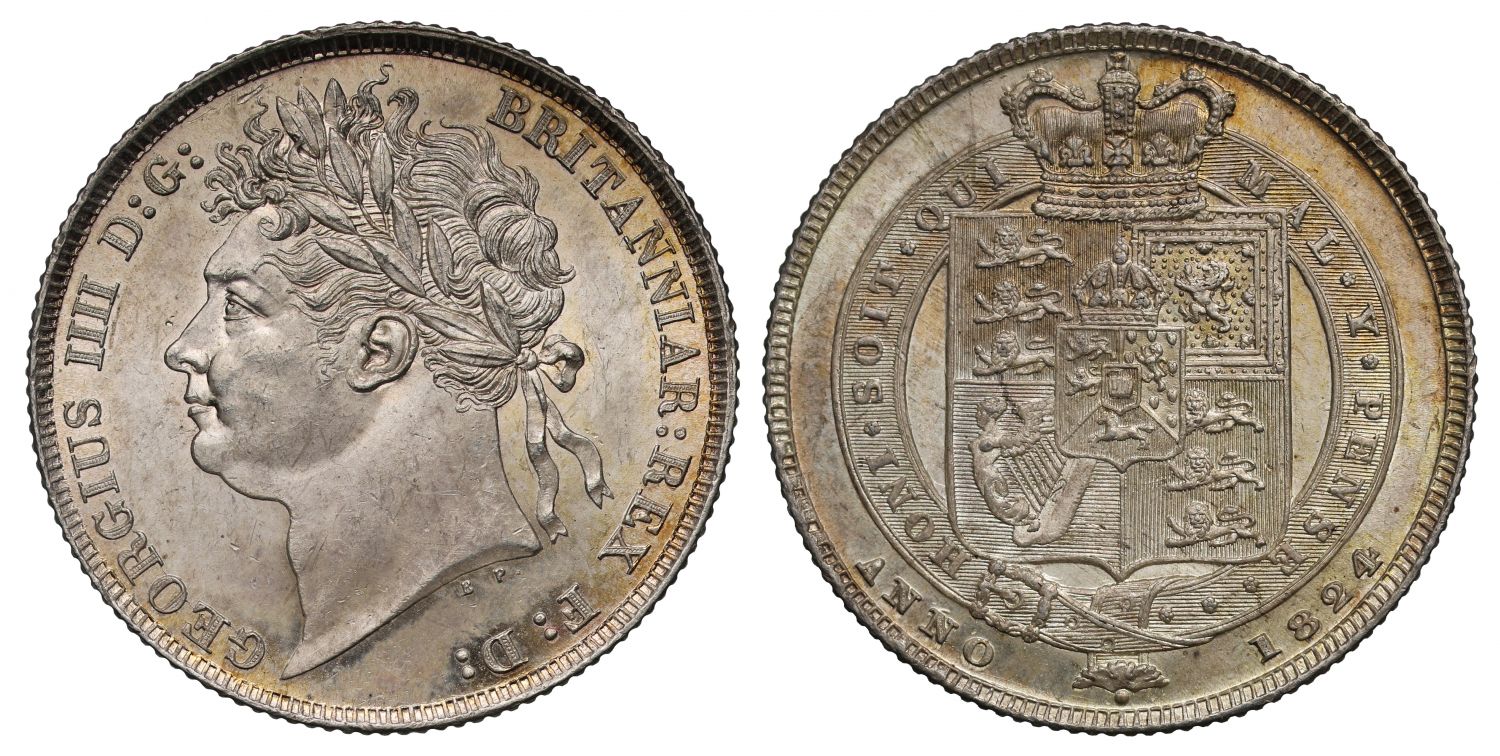 George IV 1824 Shilling