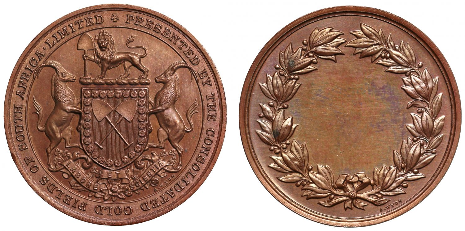 Wyon Collection Specimen medal.