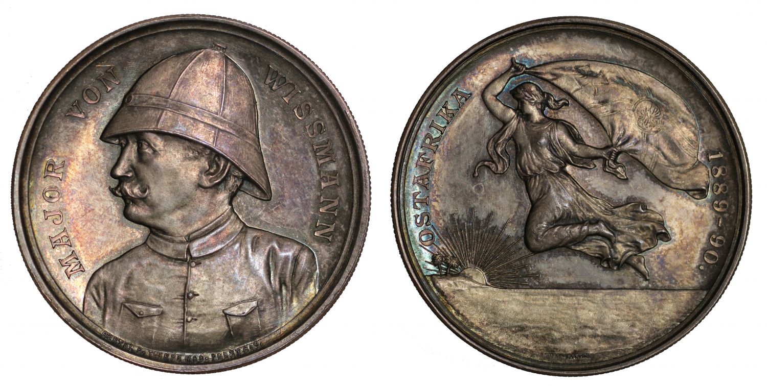 Hermann von Wissmann, Silver Medal, 1889-90