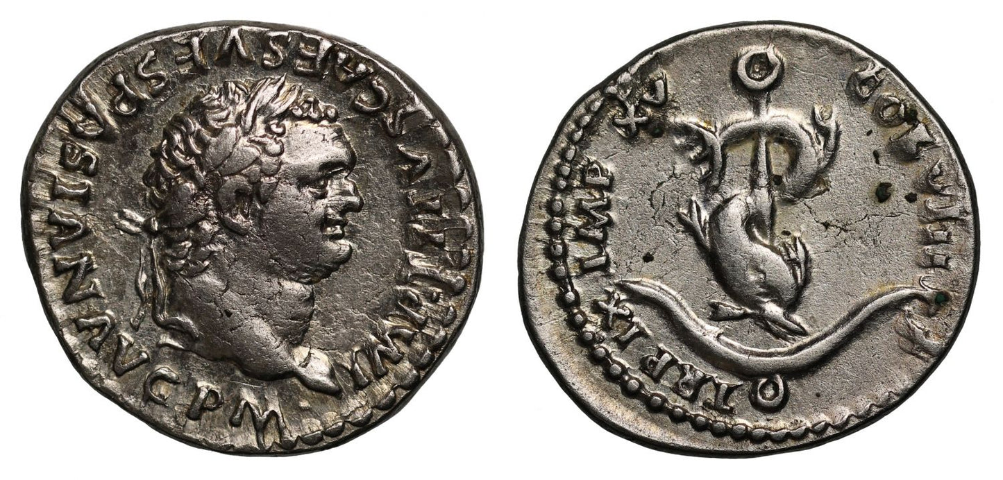 Titus, Silver Denarius