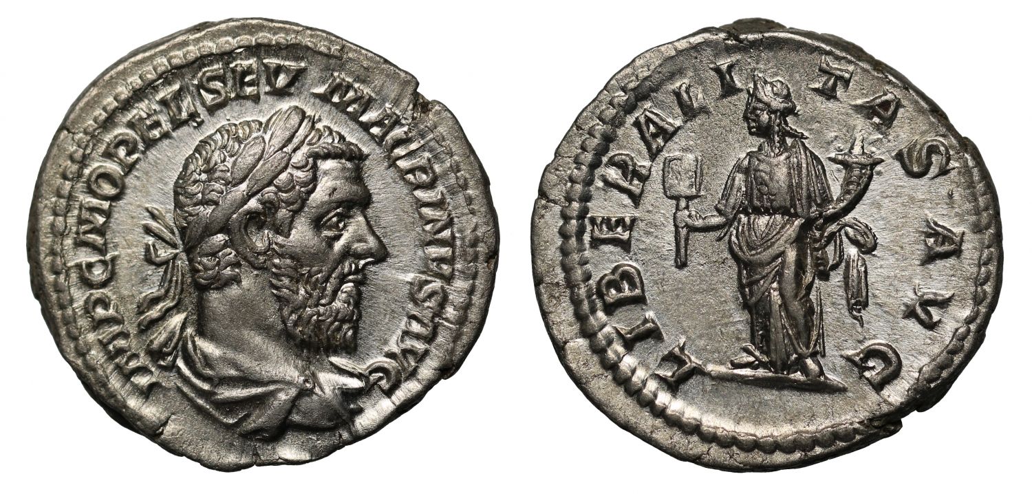 Macrinus, Silver Denarius