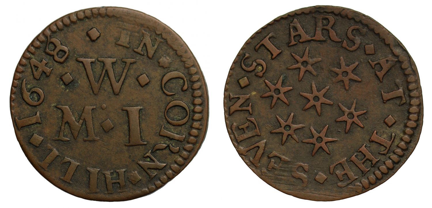 London Cornhill 1648 token