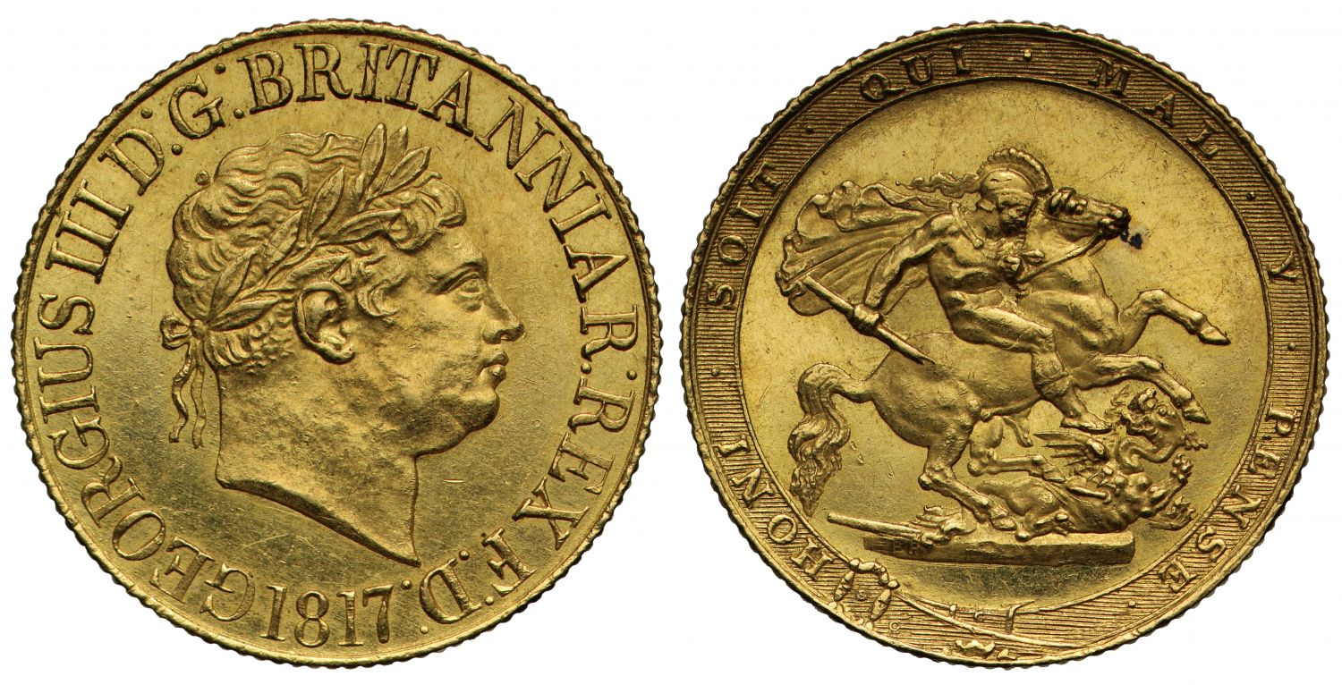 George III 1817 Sovereign
