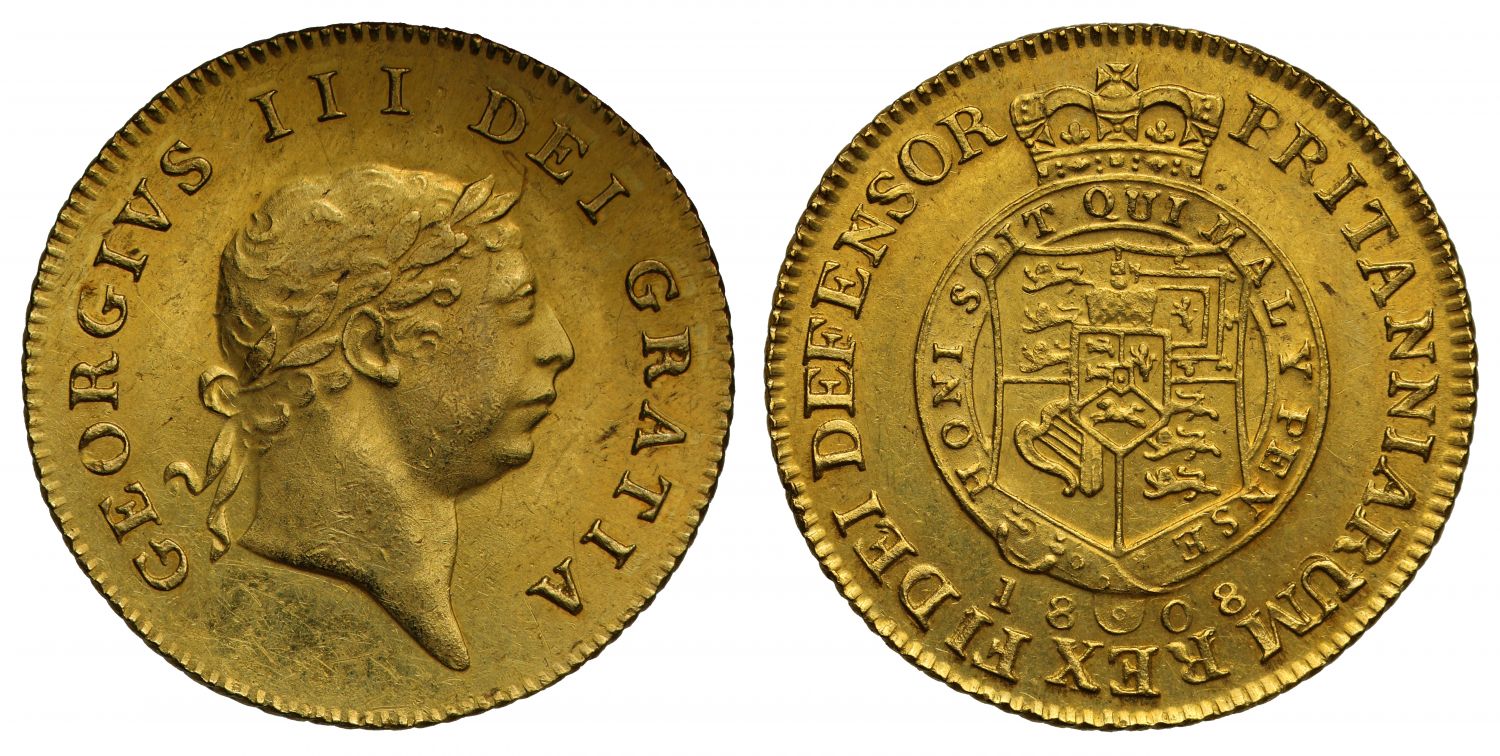 George III 1808 Half-Guinea