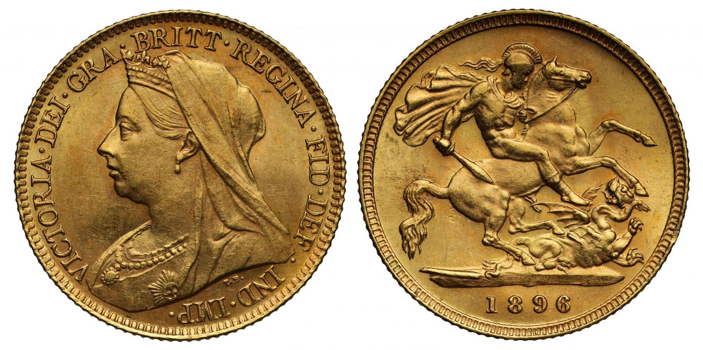 Victoria 1896 Half-Sovereign