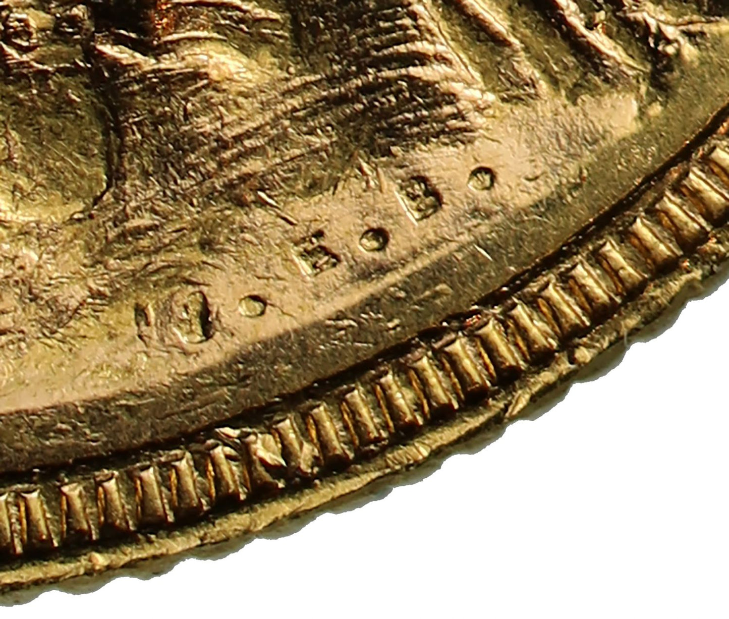 Victoria 1887 M Sovereign, DISH M1