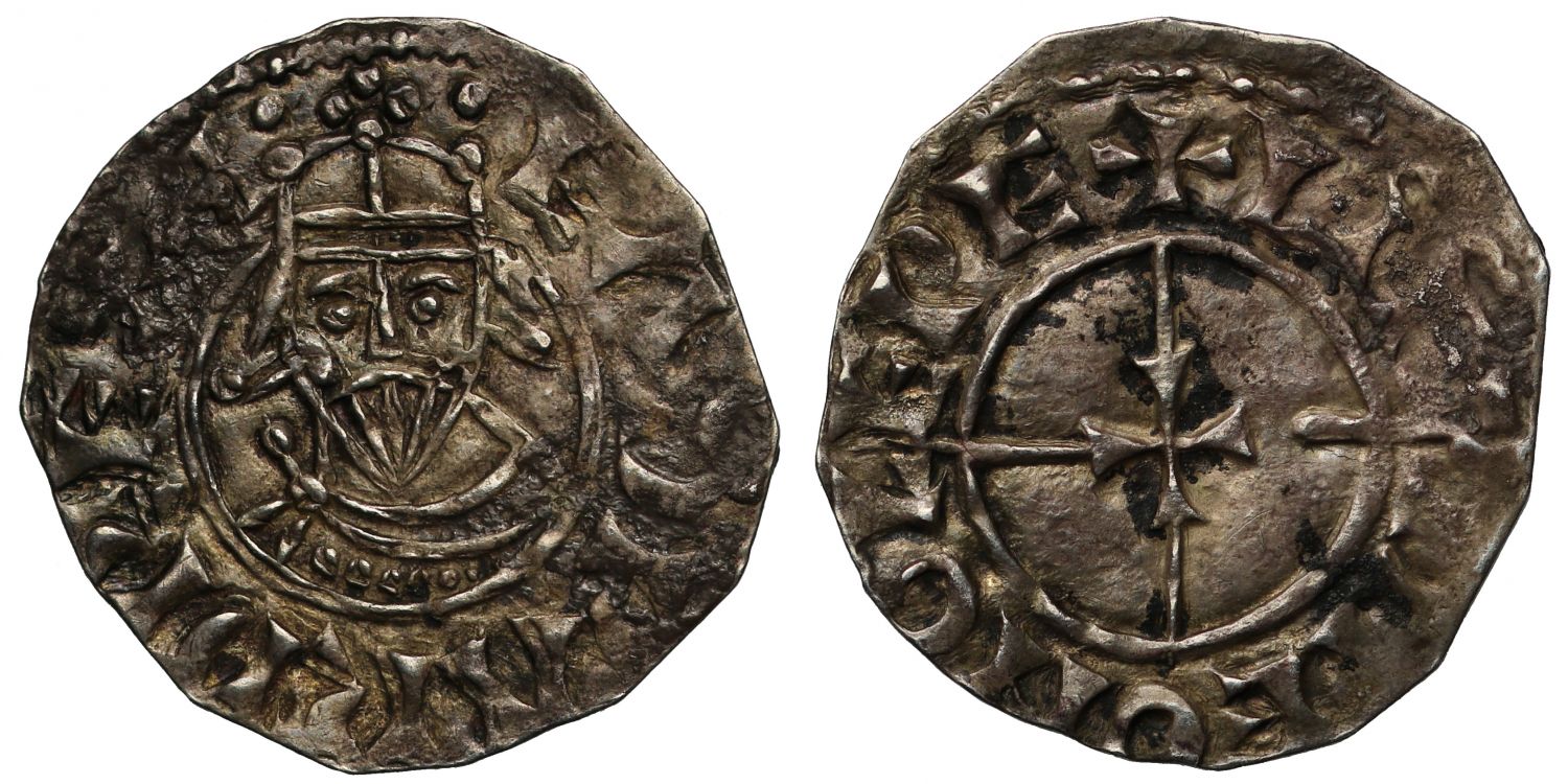 Edward the Confessor Facing Bust Penny, Gloucester