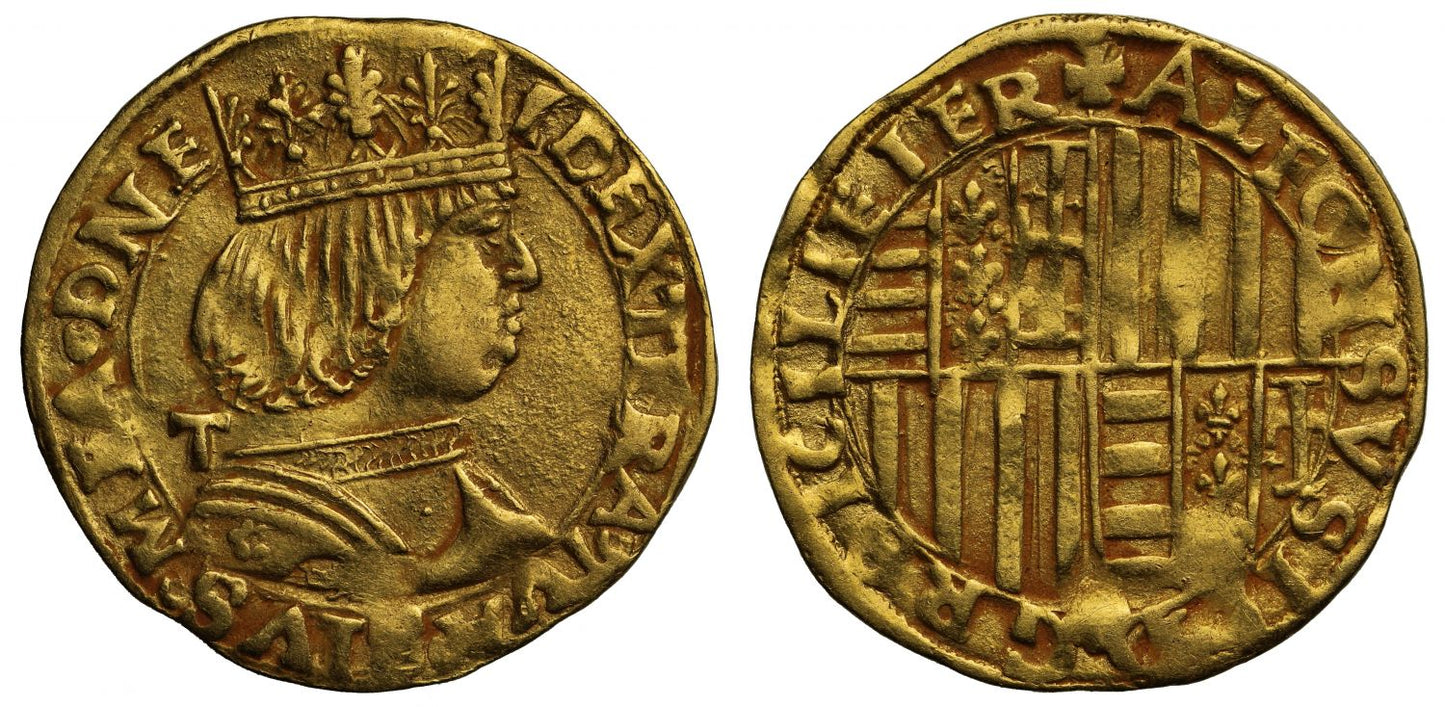 Italy, Alfonso II gold Ducat