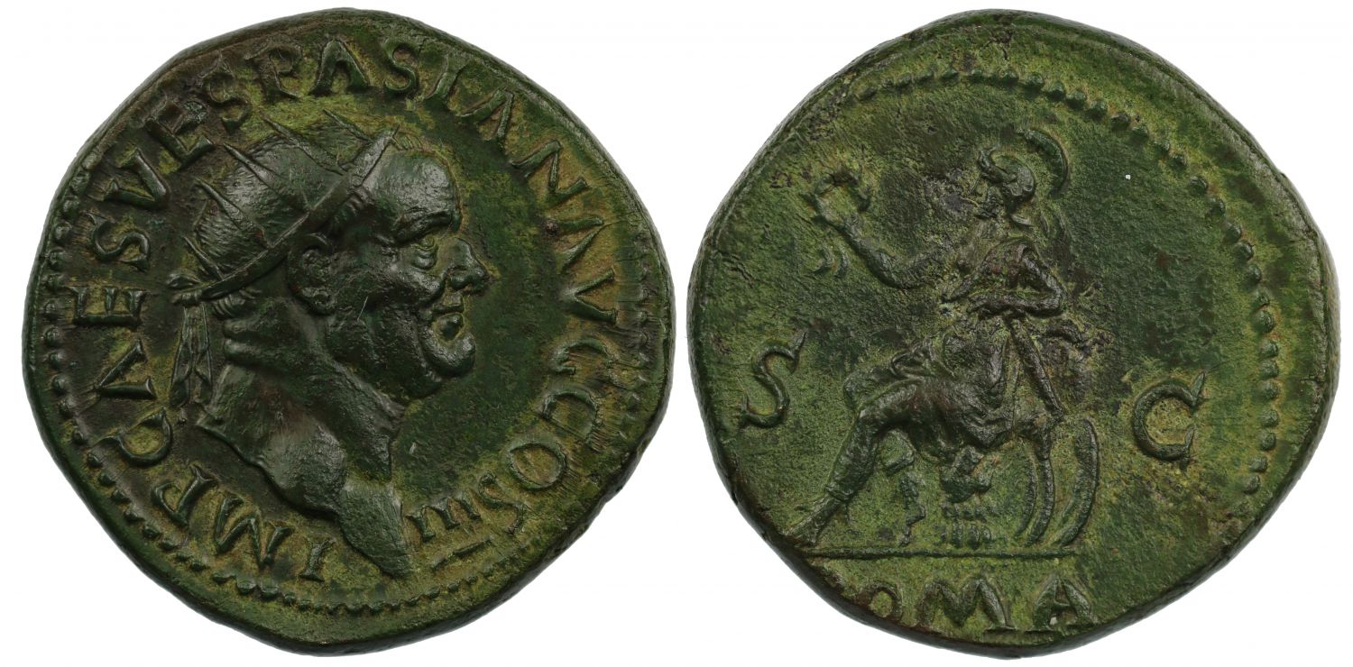 Vespasian, AE Dupondius