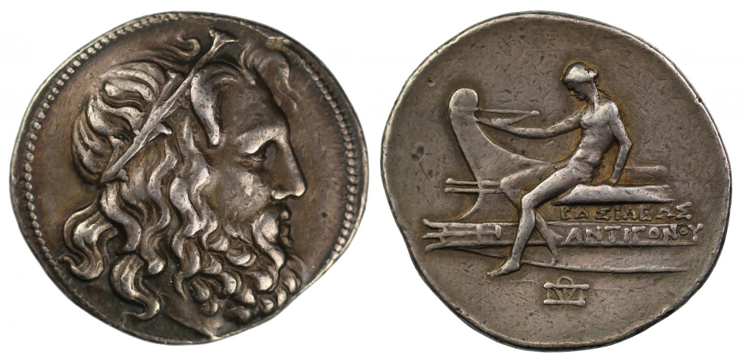 Kingdom of Macedon, Antigonos III Doson, Silver Tetradrachm