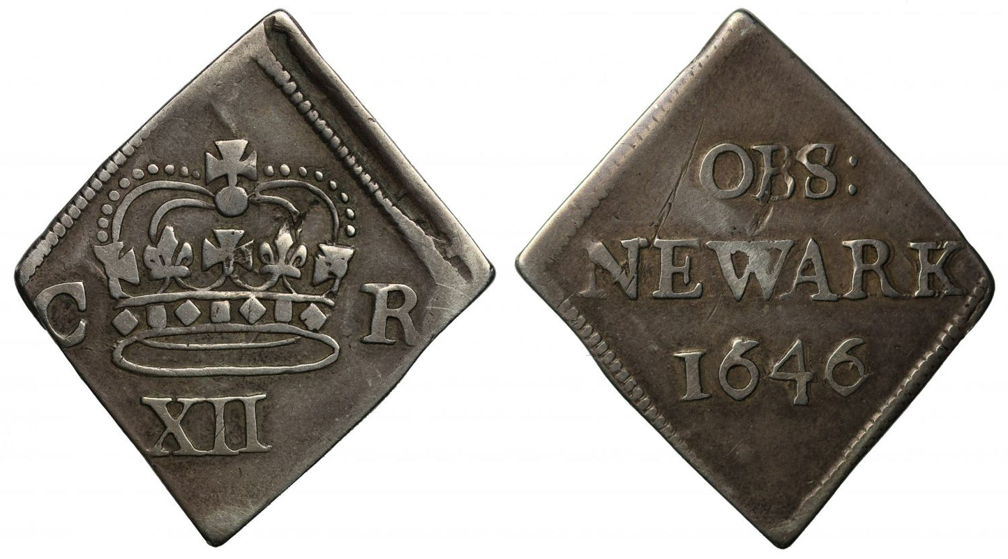 Charles I 1646 Newark Shilling