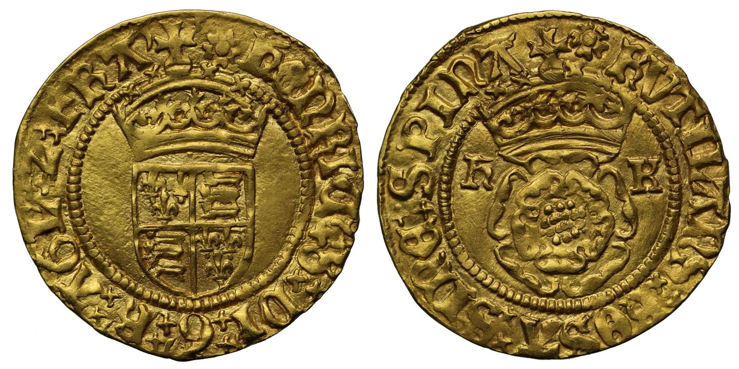 Henry VIII gold Halfcrown