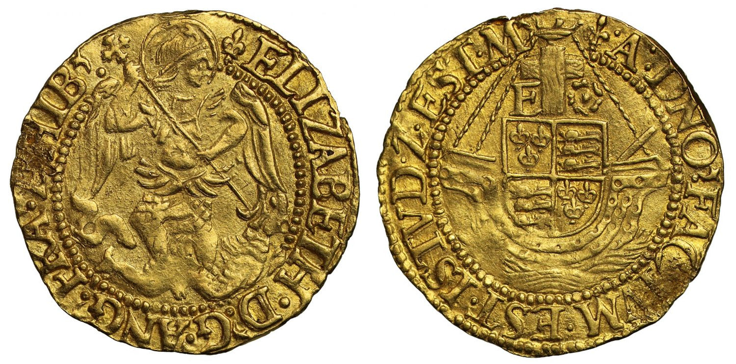 Elizabeth I gold Half Angel
