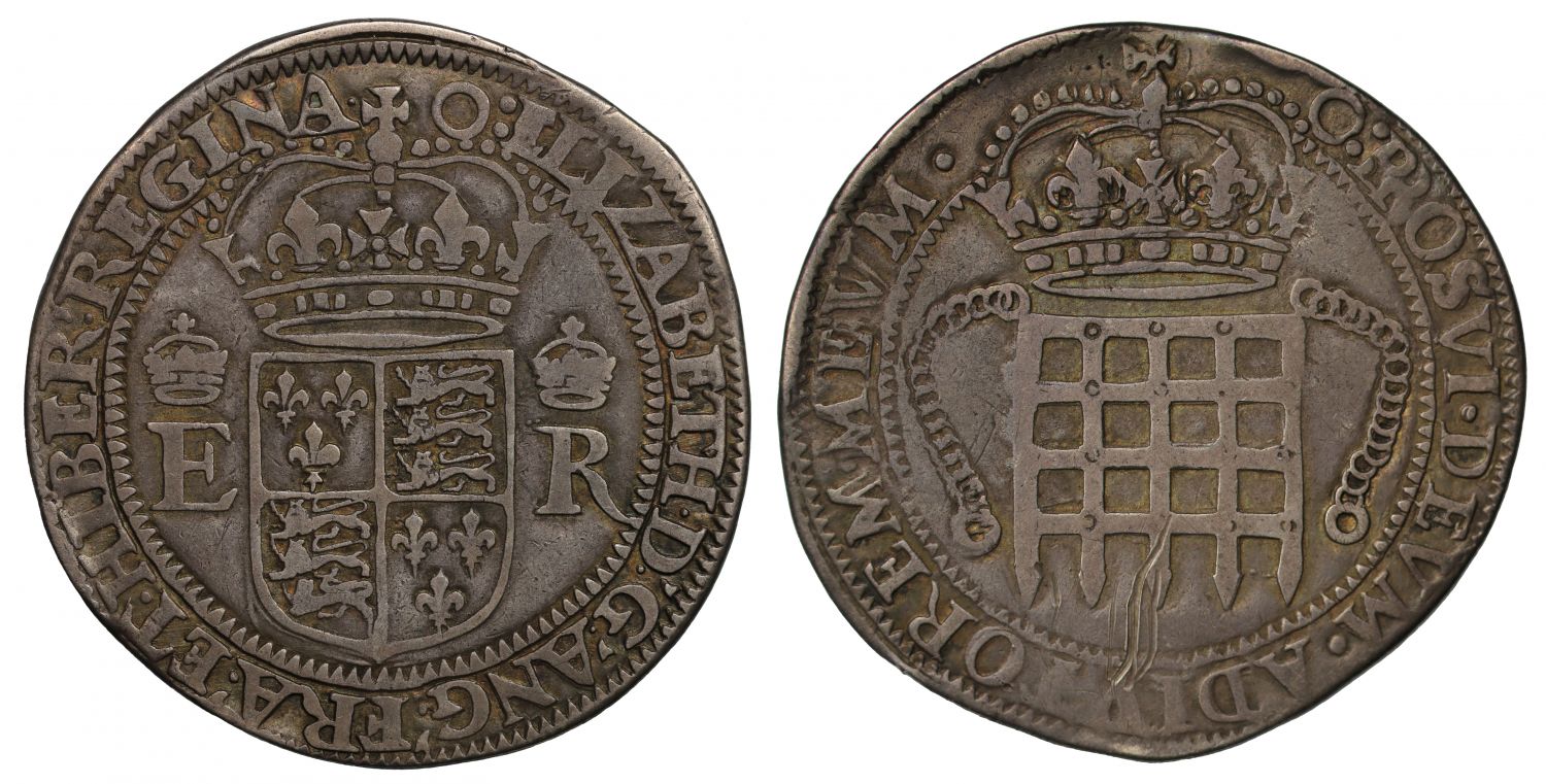 Elizabeth I, Four Testerns, trade coinage for Far East dating back to 1600