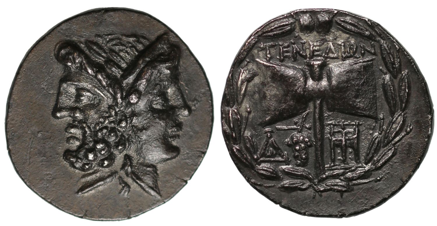 Islands off Troas, Tenedos, Silver Drachm