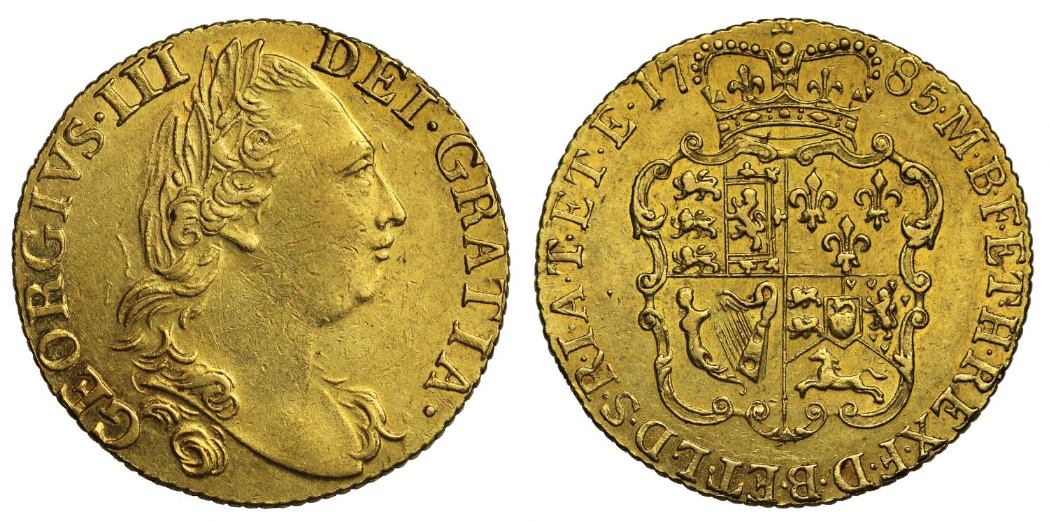 George III 1785 Guinea