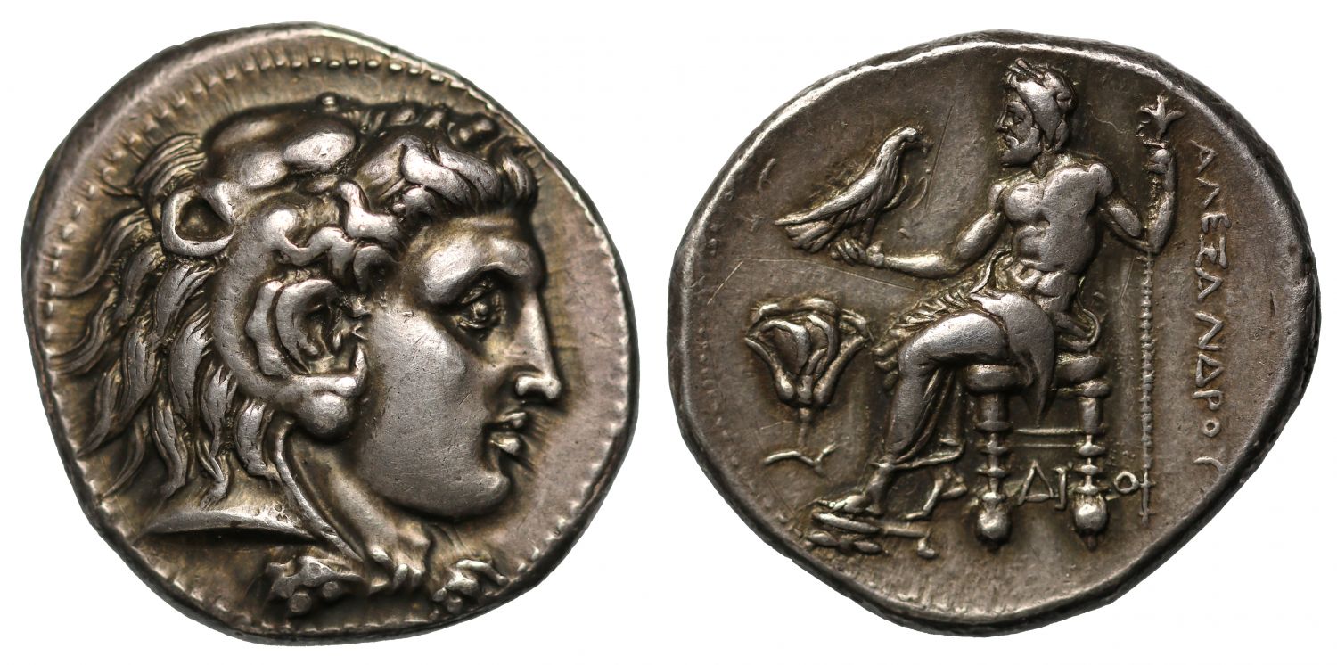 Kingdom of Macedon, Alexander the Great, Silver Tetradrachm, Memphis